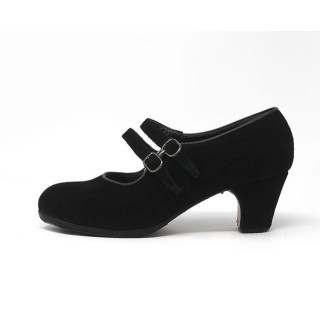 Manuela 32,5 A Suede Black Clásico 5 Covered 2682