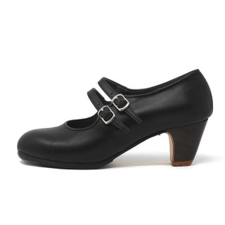 Manuela 39,5 A Leather Black Clásico 5 Exposed 4283