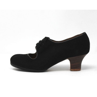 Carmen 39 AA Suede Black Carrete 5 Exposed 4580