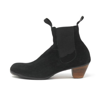 Bota (Woman) 40,5 A Suede Black Cubano 5 Exposed 3834
