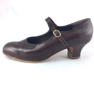 Mercedes 39,5 A Leather Chocolate Carrete 5 Exposed 1888