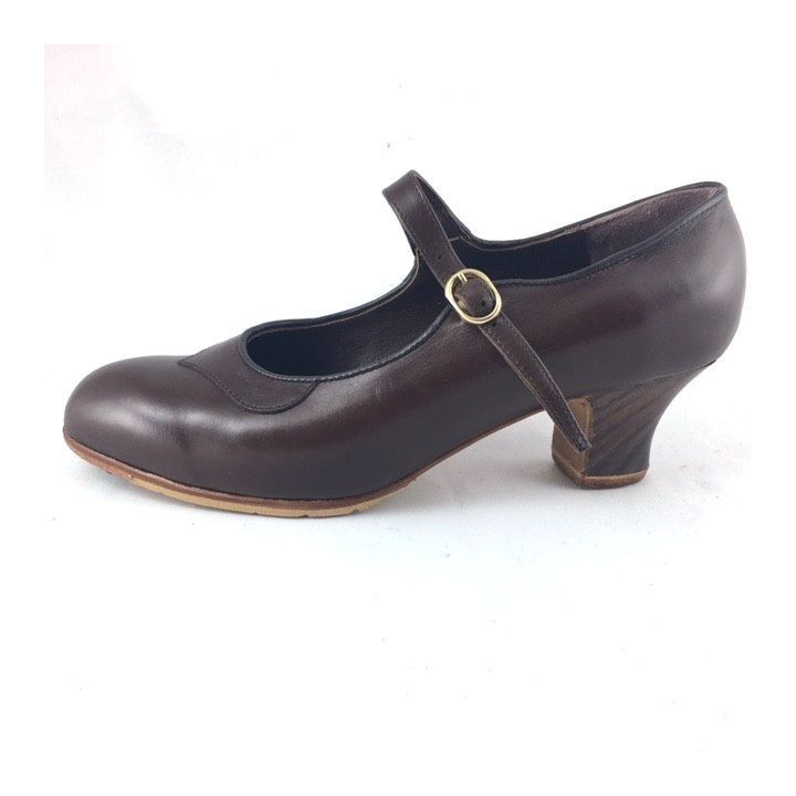 Mercedes 39,5 A Leather Chocolate Carrete 5 Exposed 1888