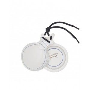 Del Sur Castanets: Capricho BLANCO. VETEADO AZUL. Nº5