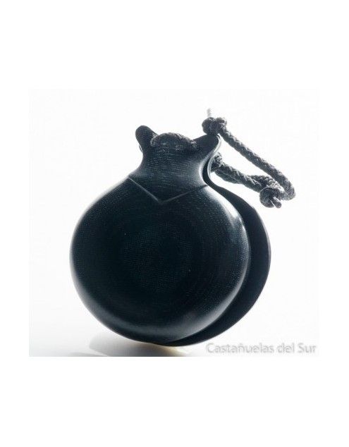 Del Sur Castanets: TELA NEGRA MODELO JOTA. N&ordm;5