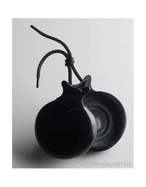 Del Sur Castanets: TELA NEGRA MODELO JOTA DOBLE CAJA. N&ordm;5