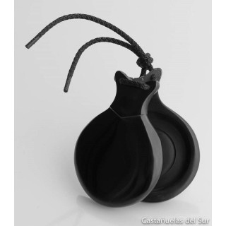 Del Sur Castanets: Black Wood Fiber. Two Sound Chambers. Nº7 REF.11627