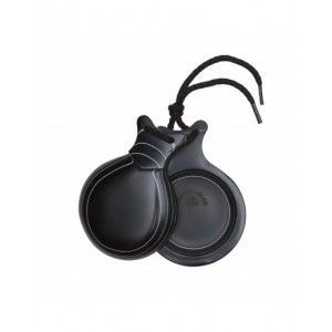 Del Sur Castanets: FIBRA NEGRA VETEADO BLANCO. Nº5 "TEACHERS SPECIAL"