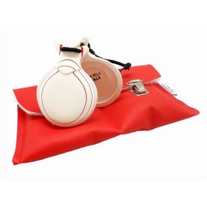 Del Sur Castanets: Capricho BLANCO. VETEADO ROJO. DOBLE CAJA. Nº7 REF.2116372