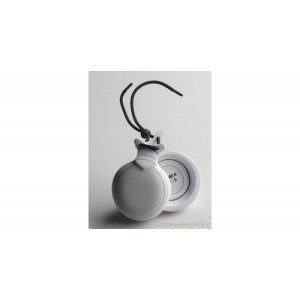 Del Sur Castanets: Capricho BLANCO. VETEADO AZUL. DOBLE CAJA. Nº7 REF.2116472
