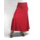 QToma: Skirt Básica - 3 Godet Red