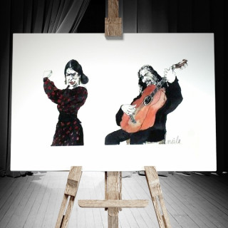 Flamenco Paintings 24x33