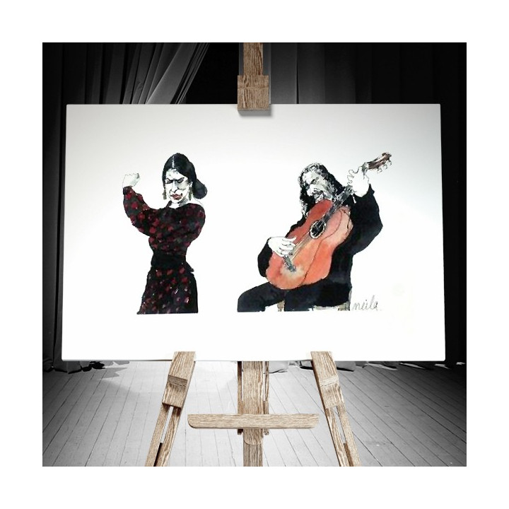 Flamenco Paintings 24x33