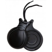 Del Sur Castanets: FIBRA NEGRA VETEADA BLANCA, DOBLE CAJA, Nº7 REF.1142712