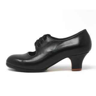 Carmen 37 AA+PR Leather Black Carrete 5 Exposed