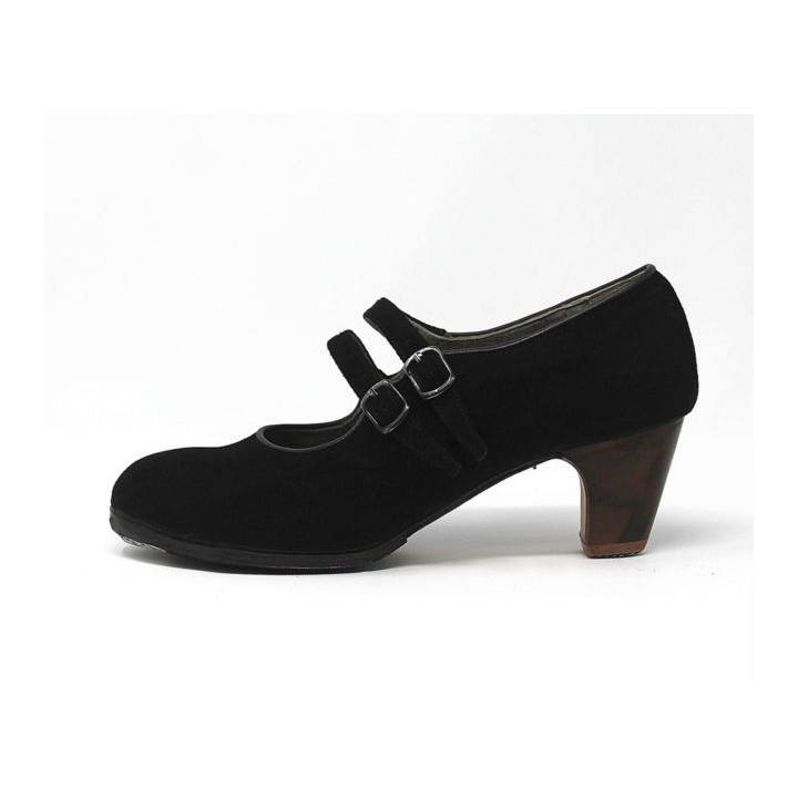 Manuela 38 A+PR Suede Black Clásico 5 Exposed