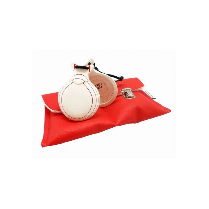 DEL SUR CASTANETS: CAPRICHO BLANCO VEREADO ROJO Nº5, DOBLE CAJA